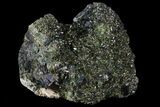 Epidote Crystal Cluster on Actinolite - Pakistan #68744-3